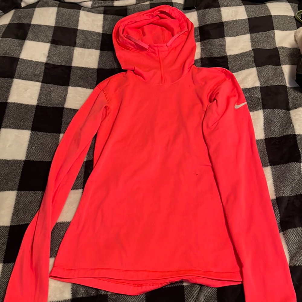 Worn Nike Dri-Fit Hot Pink WorkOut Jacket